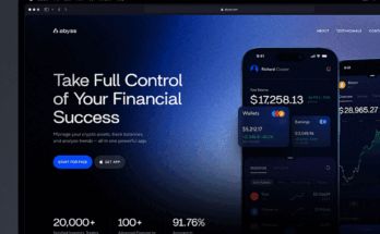 Landing Page Design for Crypto Exchange Platform designed by Shakuro